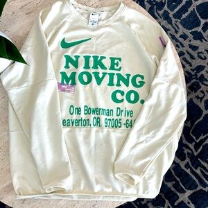 Nike Men's Dri-FIT Dry Long-Sleeve Fitness Moving Co Shirt-Coconut Milk